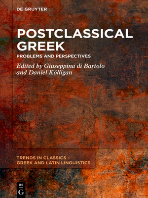 cover image of Postclassical Greek